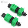 MUCIAKIE 2PCS By-pass Adaptors with Double Locks DN16 Connector for Drip Tape &amp; PE PVC Pipe Garden Irrigation Fittings