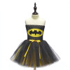 MUABABY Girls Wonder Woman Tutu Dress Kids Cosplay Costume Baby Dress Up Party Supply Girl Superhero Halloween Birthday Gift