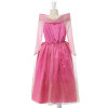 MUABABY Girls Dresses Sleeping Beauty Costume Long Sleeve Aurora Cosplay Party Dancing Tulle Dress Children Kids Summer Clothing