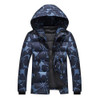 Mu Yuan Yang Hooded White Duck Down Jackets Flowers Pattern 50% Off Men' s Down Jackets 2017 Warm Clothing Hooded Coat Overcoat