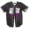 MTS130 Mens Buttons Homme 3D Shirt  Streetwear Tees Shirts Hip Hop Bel Air 23 - Fresh Prince Custom Made Baseball Jersey