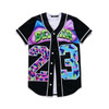 MTS130 Mens Buttons Homme 3D Shirt  Streetwear Tees Shirts Hip Hop Bel Air 23 - Fresh Prince Custom Made Baseball Jersey
