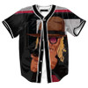 MTS130 Mens Buttons Homme 3D Shirt  Streetwear Tees Shirts Hip Hop Bel Air 23 - Fresh Prince Custom Made Baseball Jersey