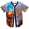 MTS130 Mens Buttons Homme 3D Shirt  Streetwear Tees Shirts Hip Hop Bel Air 23 - Fresh Prince Custom Made Baseball Jersey