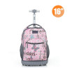 MSMO Rolling Backpack Children Trolley School Bags Laptop 18 Inch Multifunction Wheeled Bookbag Travel Bag for Kids and Students