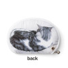 MSMO Cute Cat Cosmetic Bag 3D Printing Travel Makeup Bag 2017 Hot-selling Women Brand New