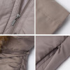 MS VASSA Winter Parkas Women 2017 New Fashion Autumn ladies long jackets detachable hood with fake fur plus size 7XL outerwear