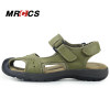 MRCCS New Manly Charms Summer Sandals,Trendy Simple Green/Brown Casual Shoes For Men,Wearable Genuine Leather Thick Rubber Sole