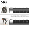 Mr.Gun Men's Long Johns Combed Cotton High Neckline Winter Base Layer Long Underwear Masculina Thermo Kit Thermal Long John Set