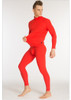 Mr.Gun Men's Long Johns Combed Cotton High Neckline Winter Base Layer Long Underwear Masculina Thermo Kit Thermal Long John Set