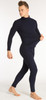 Mr.Gun Men's Long Johns Combed Cotton High Neckline Winter Base Layer Long Underwear Masculina Thermo Kit Thermal Long John Set
