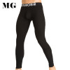 Mr.Gun Men's Long Johns Combed Cotton High Neckline Winter Base Layer Long Underwear Masculina Thermo Kit Thermal Long John Set