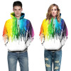 Mr.1991INC Splash paint Hoodies Men/Women Hooded Hoodies With Cap 3d Sweatshirt Print Paint Hoody Tracksuits Pullover Tops