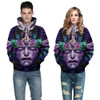 Mr.1991INC Space Galaxy Hoodeis Men/Women Hooded Hoodies With Cap 3d Sweatshirt Print Dreamlike Face Pullover Hoody Tracksuits