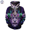 Mr.1991INC Space Galaxy Hoodeis Men/Women Hooded Hoodies With Cap 3d Sweatshirt Print Dreamlike Face Pullover Hoody Tracksuits