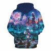 Mr.1991INC New Stylish Thin Sweatshirts Men/Women 3d Hoodies Digital Print Dreamy Cemetery Unisex Hooded Hoodies