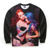 Mr.1991INC New Hot 3D Sweatshirts Men Long Sleeve Thin Hoodies Good Casual Sweatshirt Sexy Girl Digital Printing Size S-XL