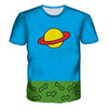 Mr.1991INC New Fashion Men/Women T-shirt Summer Tops Short Sleeve cat 3d Print T-shirt Space galaxy T shirt Cartoon Tees