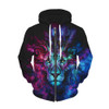 Mr.1991INC New Fashion Men/women Hoodies With Cap Print Lion King Autumn Winter Fleece Zipper Hooded Hoody 3d Sweatshirts