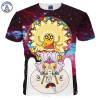 Mr.1991INC New Fashion Space Galaxy T-shirt For Men/Women 3d Tshirts Cartoon Print Animals Summer Tops Tees