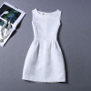 2018 Summer Floral Brocade Dresses For Girls Sleeveless Formal Events Girl Dress Teenage Party Wear Gowns Kids Children Clothes