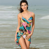 2018 Summer Fashion style women beach dress strap backless sexy V-neck dress one free size brand new