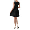2018 Summer Elegant Women Crochet Lace Chiffon Dress Sleeveless O-neck Mini Bodycon Dress Plus Sizes