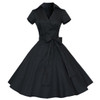 2018 Summer Dress Women Polka Dot Dress Vintage Rockabilly Swing Feminino Vestidos V Neck Short Sleeves Retro Party Dresses