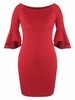2018 Summer Dress 5xl 6xl Women Dress Sexy Party Dress Off Shoulder Bodycon Bandage Dress Plus Size Women Clothing Vestidos
