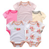 2018 Summer cotton Baby Rompers Toddler Jumpsuit spring Baby Girls boys Newborn clothes bebe overall clothes baby clothing