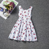 2018 Summer Cute Baby Girl Sundress Sweet Kid Birthday Party Dresses Infant Sleeveless Outfits Cherry Dress for Baby Casual Wear 2018 Summer Cute Baby Girl Sundress Sweet Kid Birthday Party Dresses Infant Sleeveless Outfits Cherry Dress for Baby Casual Wear