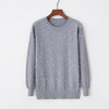2018 Spring Women Long Sleeves Sweater Pearl Beading O-neck Knitted Jumper Pearl Pullovers Red Black Pink Beige Gray