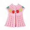 2018 Spring Summer new baby girls knitting vest Fashion waistcoat for 0-9M baby girls thin baby knitted soft outwear clothes