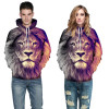 Mr.1991INC New Fashion Animal Style Sweatshirts Men/Women Pullovers Print Lion Hoodies Hooded Tracksuits Autumn Thin Tops