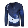 Mr.1991INC men sweater Brand christmas sweater male outerwear cardigan 3D print Casual autumn Winter Men cardigan PlusSize M-3xl