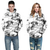 Mr.1991INC Men/Women 3d Sweatshirts Watercolor Dreamy Smoke Print Autumn Winter Hooded Sweatshirt Hoodie