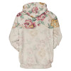 Mr.1991INC Flowers Hoodies Men/Women 3d Sweatshirts Digital Print Rosa Roses Floral Hooded Hoodies Brand Hoody Tops