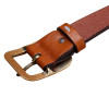 Lucidity Retro Belts Women Casual Embossing PU Leather Belt Ladies Fashion All-Match Pin Buckle Belt Female 110cm-115cm