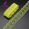 Lucia crafts W:2.2cm Embroidered Net Lace Ribbons Yarns Sewing Garment Trim Wedding Lace DIY Craft Accessories 5y/10y 17010010