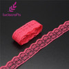 Lucia crafts W:2.2cm Embroidered Net Lace Ribbons Yarns Sewing Garment Trim Wedding Lace DIY Craft Accessories 5y/10y 17010010