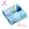 Lucia Crafts 6y/8y/10y Multi option Grosgrain Embroidered Ribbons Bow craft DIY Headdress Sewing Handmade Accessory 040054276