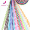 Lucia crafts 5y/18y 9.5-10mm Multi color option Polyester Grosgrain Ribbon Gift Package DIY Hairbow Accessories 040048002