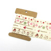 Lucia Crafts 5/8'' 15-16mm Christmas Cartoon Pattern Print Cotton Ribbons DIY Gift Packaging Handmade Accessories 040056129