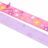 Lucia crafts 25mm Flower Printed Silk Satin Ribbons Rosette Bow Christmas/Party/Gift DIY Material Sewing Accessories 040007075