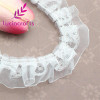 Lucia Crafts 2 yards 2.5cm Lace Trim Handmade Patchwork Material Lace Ribbon DIY Sewing &amp; Headwear Accessories 050025027