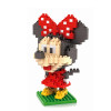 LOZ Single Sale Mini Big Head Minnie Mouse Diamond Bricks Cartoon Doll Building Blocks Toys for Children 9414