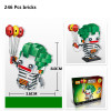 LOZ Single Sale Joker Supervillains Super Heroes Batman Movie Dolls 246 Pcs Mini Bricks Building Blocks Toys for Children 1427