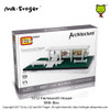 LOZ Mini Blocks Architecture Blocks Small Building Blocks City Diy Creative Bricks Toys House Model Toy Tower Farnsworth House