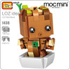 LOZ Building Blocks Baby Tree Figure Mini Block Hero Toys Hobbies Superhero Action Figures Figurine Plastic Assembly Toys 1438