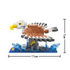 LOZ Birds Diamond Blocks Model Hen Chick Peacock Eagle Parrot Assemblage Toy Model Blocks DIY 3D Animals Ages 14 + 9544-9547